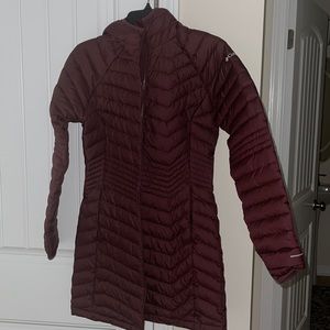 Columbia thermal reflective Omni heat long coat